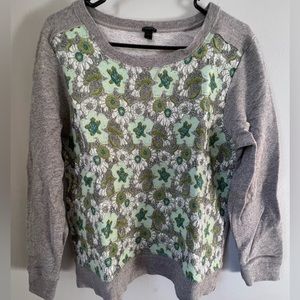 J Crew fancy sweatshirt